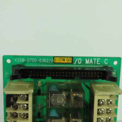 Fanuc K20B-0700-0362/01 I/O Mate C Relay Board