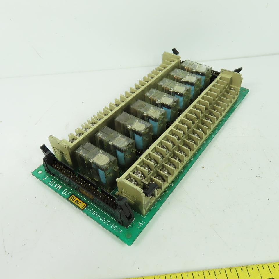 Fanuc K20B-0700-0362/01 I/O Mate C Relay Board