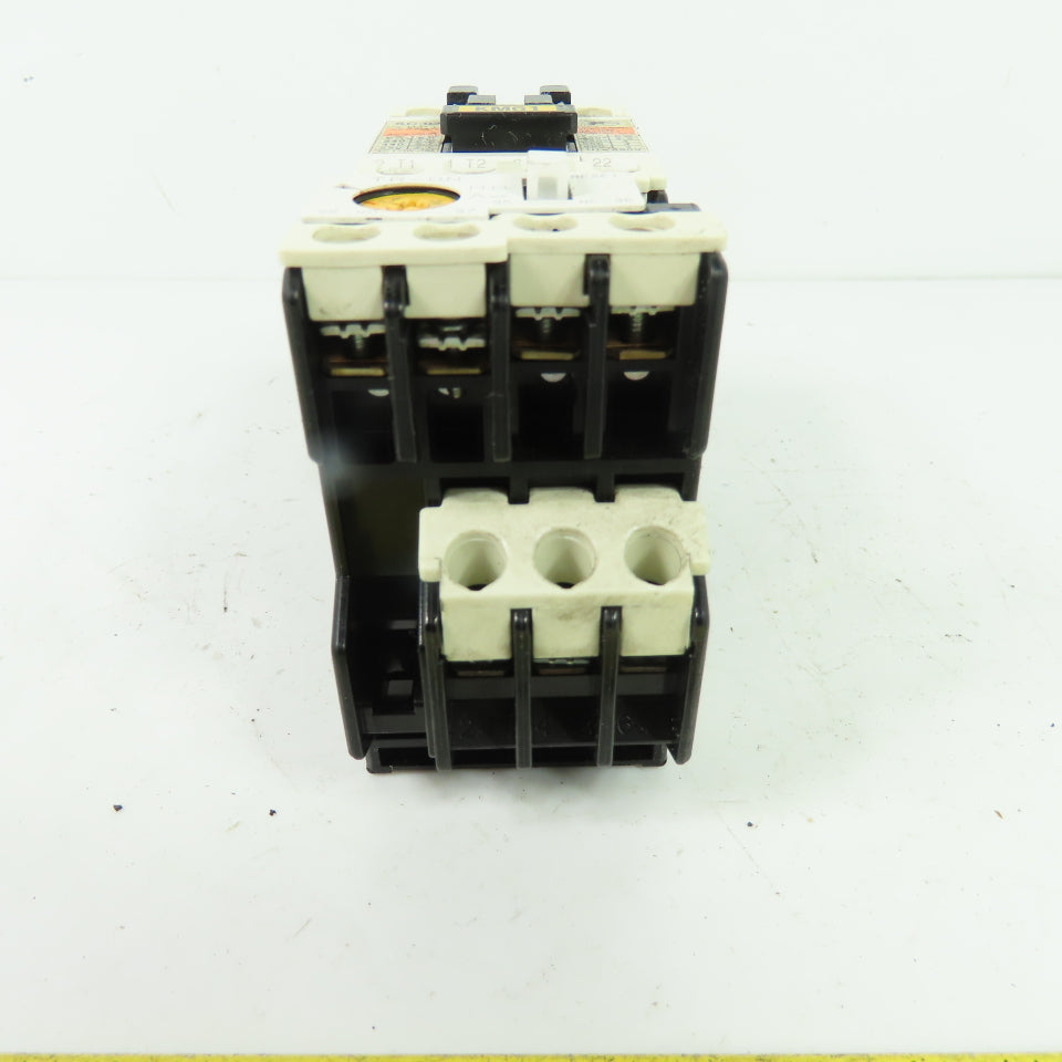 Fuji SC-03 3-Pole Magnetic Contactor W/ TR-0N 0.95-1.45A Overload Relay