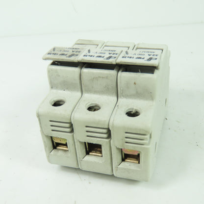 DF Electric 480032 PMF 10x38 32A 3-Pole DIN Rail Fuse Holder 690V Lot Of 2