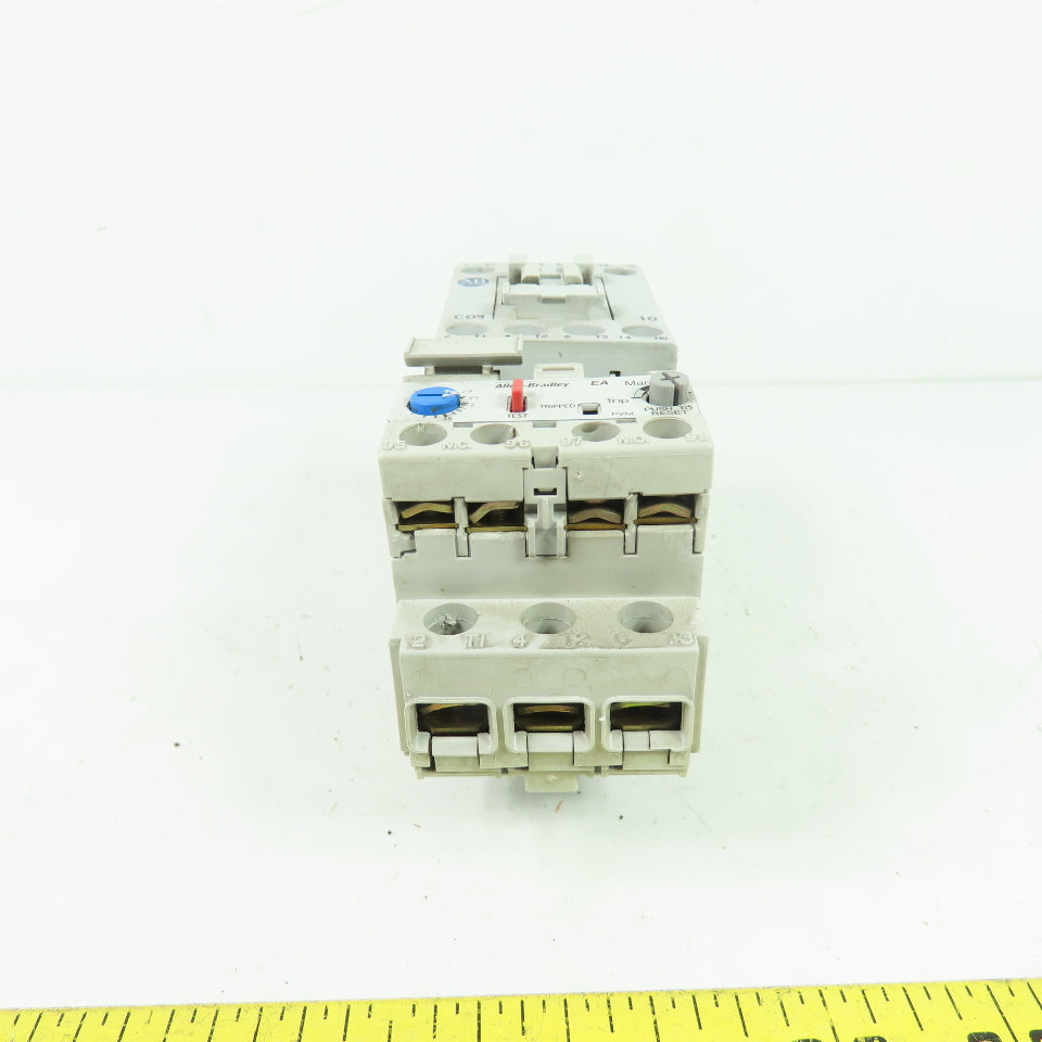 Allen-Bradley 100-C09*10 Ser A 3-Pole Contactor W/1.0-2.9A Overload Relay 120VAC