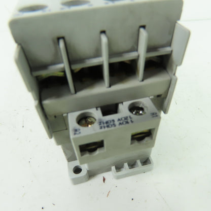 Allen-Bradley 100-C09*10 Ser A 3-Pole Contactor W/1.0-2.9A Overload Relay 120VAC