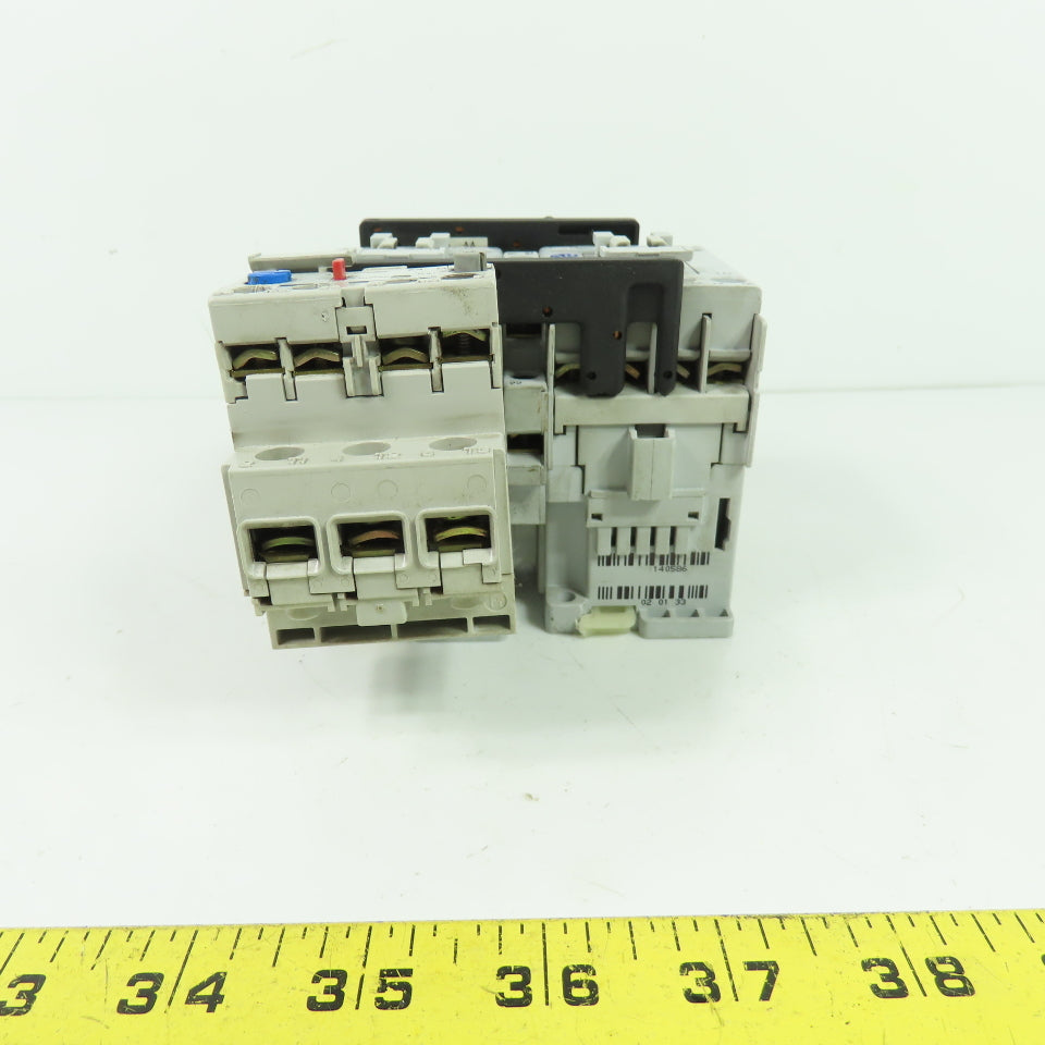 Allen-Bradley 104-C09D22 Reversing Contactor W/ 1.0-2.9A Overload Relay 120VAC