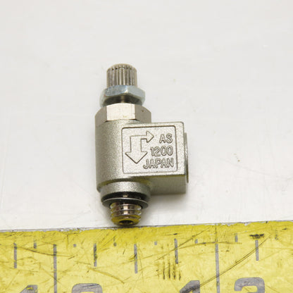 SMC AS1200-M5 Pneumatic Flow Speed Control M5 Thread