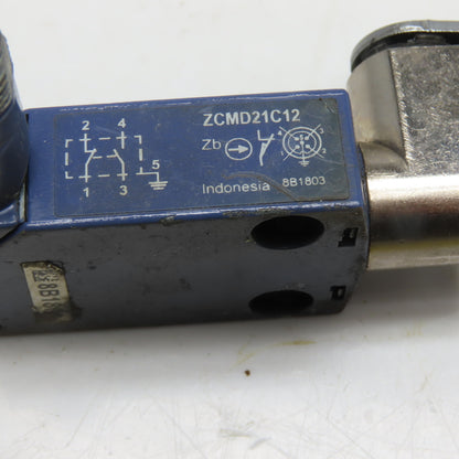 Telemecanique ZCMD21C12 Osiswitch Compact Rotary Roller Lever Limit Switch