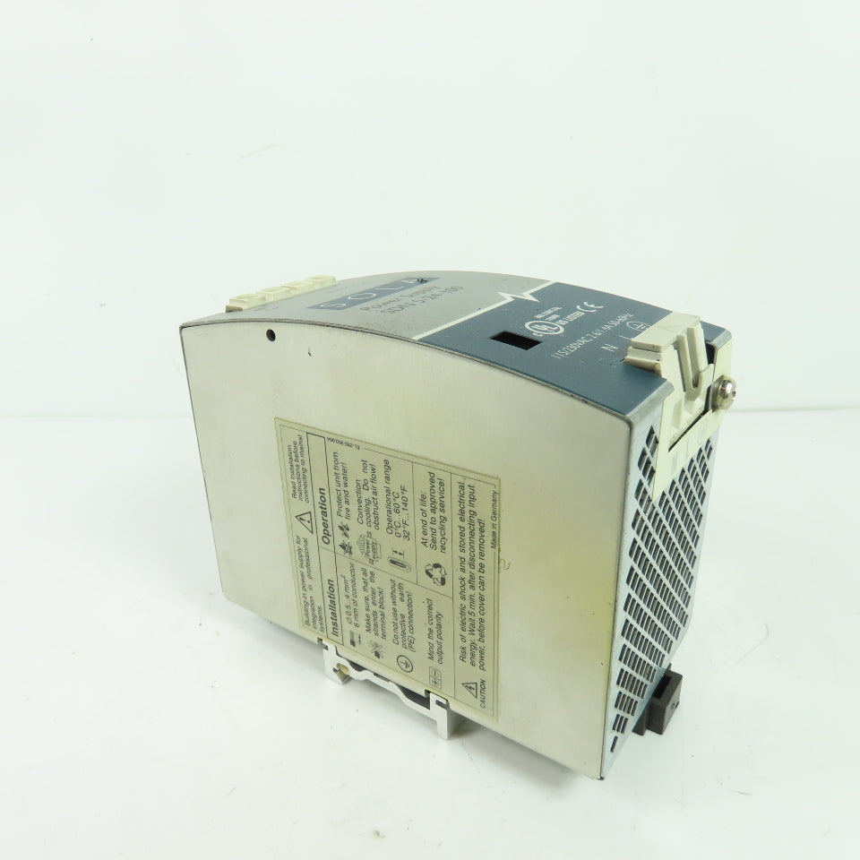 SOLA SDN 5-24-100 Power Supply 24VDC 5A Output 115/230VAC Input
