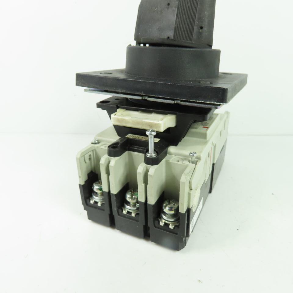 Fuji BW125JAG-3P100-02345 100A 3Ph Molded Case Circuit Breaker 220VAC 125AF