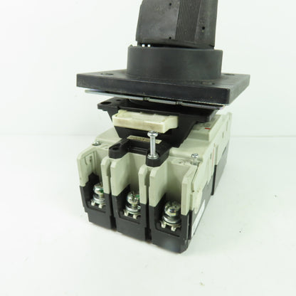 Fuji BW125JAG-3P100-02345 100A 3Ph Molded Case Circuit Breaker 220VAC 125AF