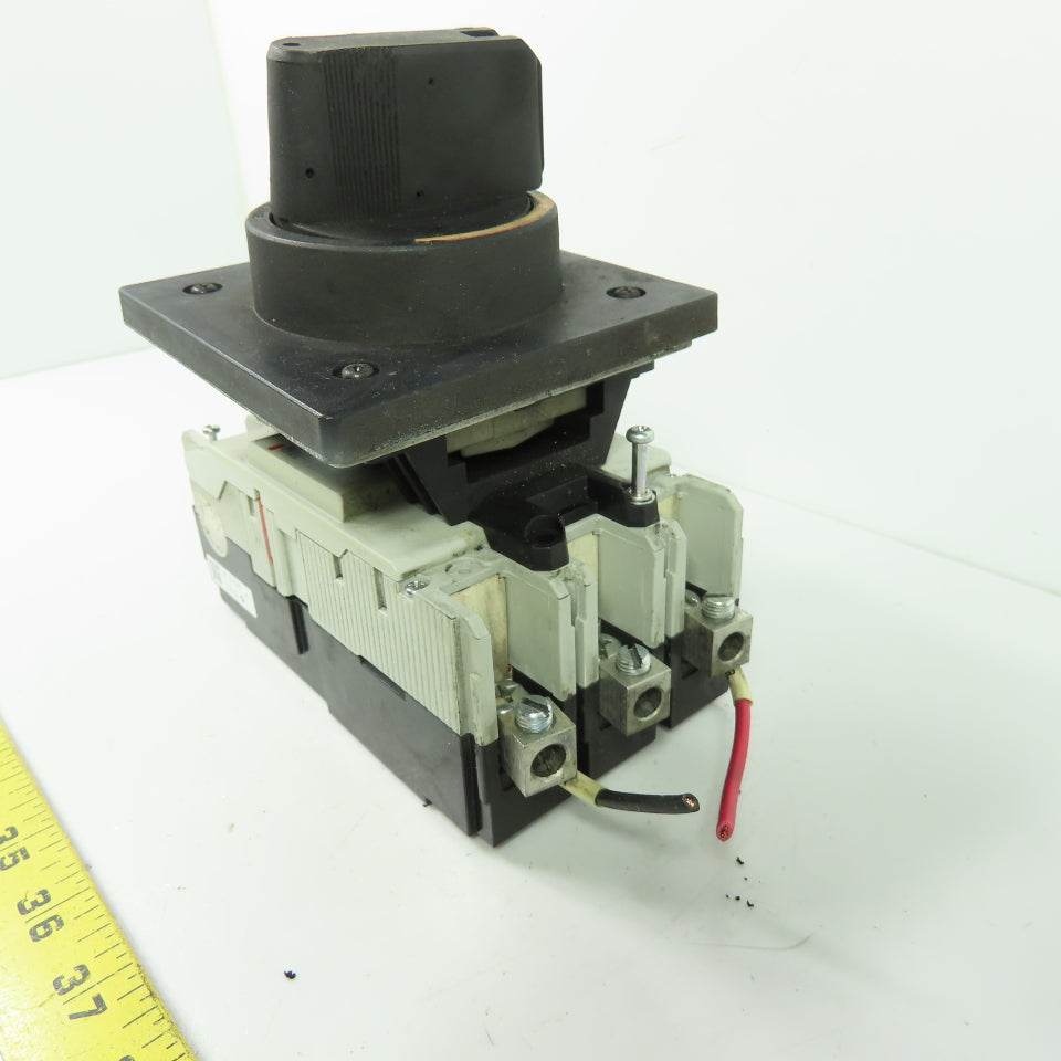 Fuji BW125JAG-3P100-02345 100A 3Ph Molded Case Circuit Breaker 220VAC 125AF