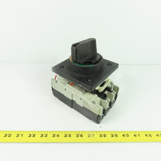 Fuji BW125JAG-3P100-02345 100A 3Ph Molded Case Circuit Breaker 220VAC 125AF