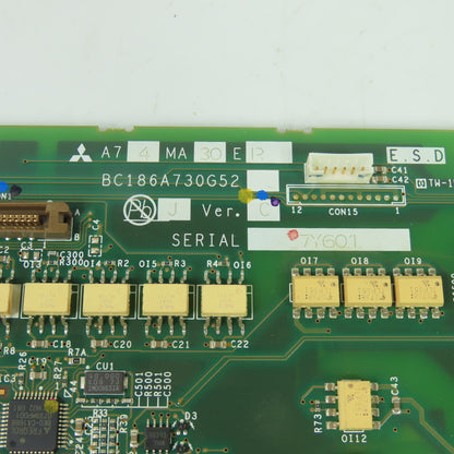 Mitsubishi A74MA30ER BC186A730G52 Industrial Control Circuit Board PCB