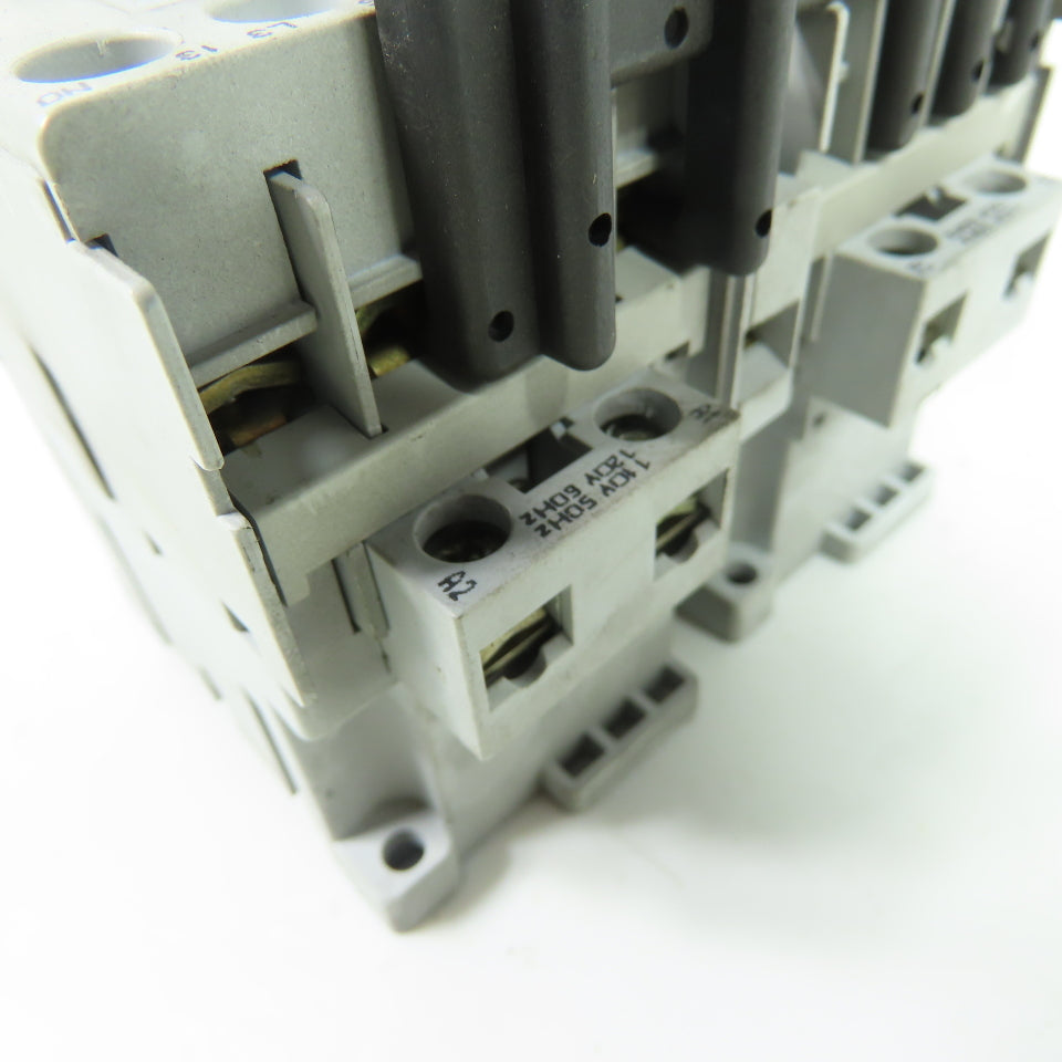 Allen-Bradley 104-C09D22 Reversing Contactor W/ 1.0-2.9A Overload Relay 120VAC