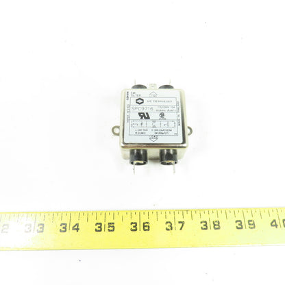 SPC Technology SPC9716 EMI Line Filter 115/250V 10A 50/60Hz