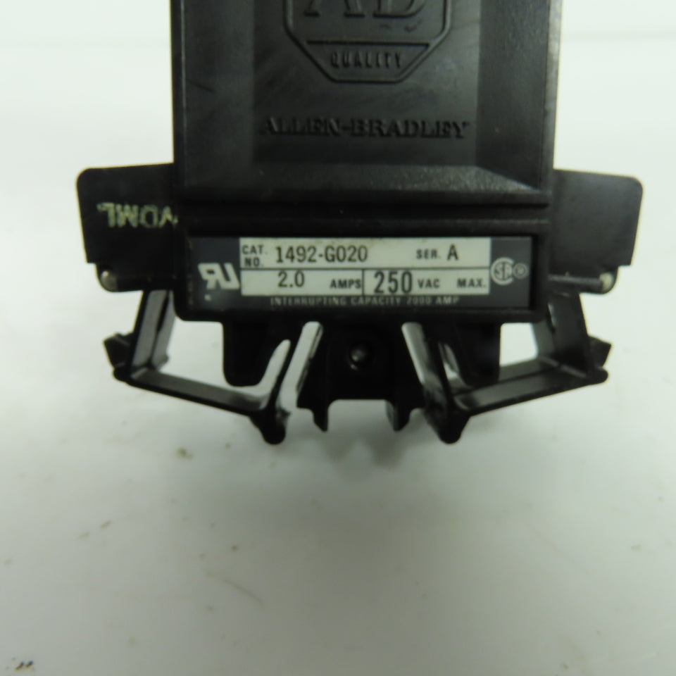 Allen-Bradley 1492-G020 2A 250VAC Circuit Breaker