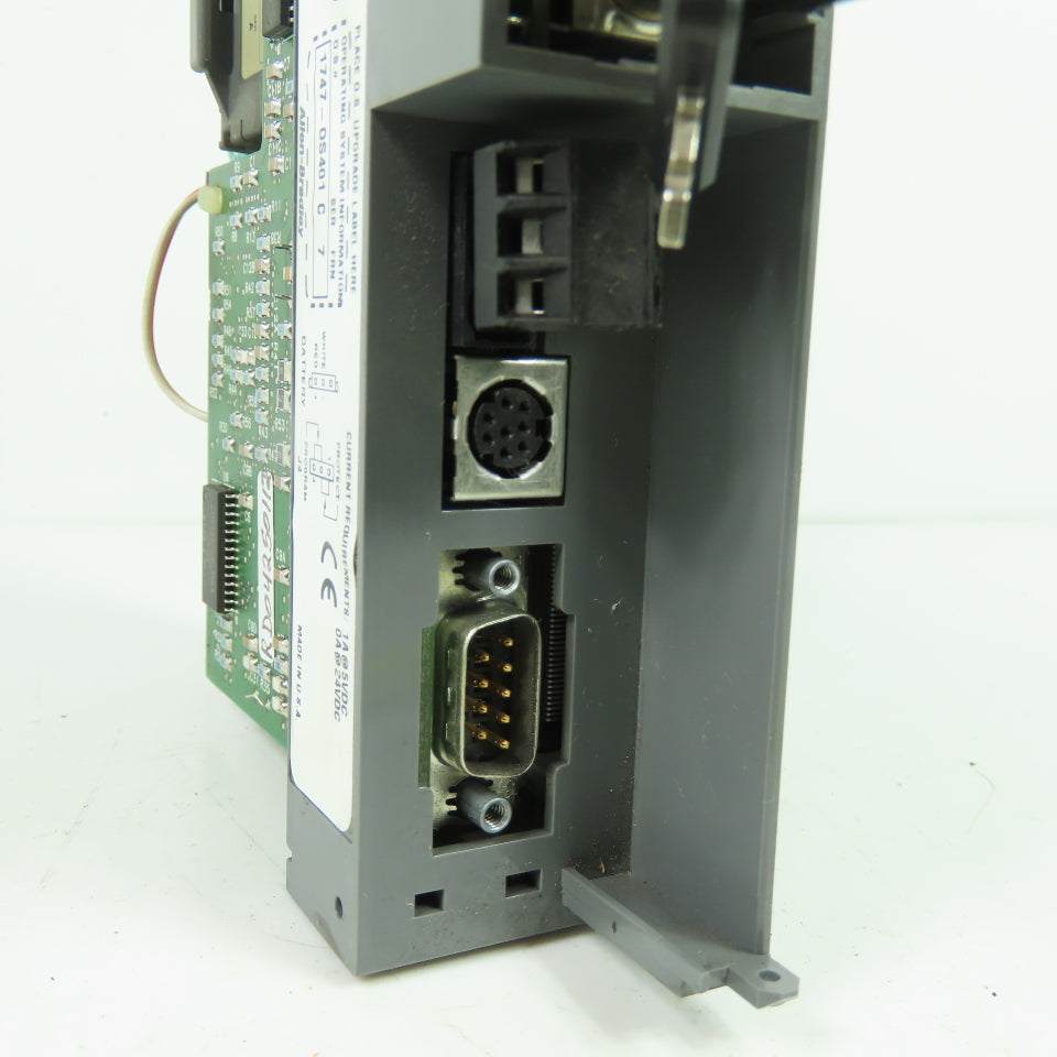 Allen-Bradley 1747-L543 SLC 5/04 Ser C Rev 7 CPU Processor Unit 1747-OS401 C/8