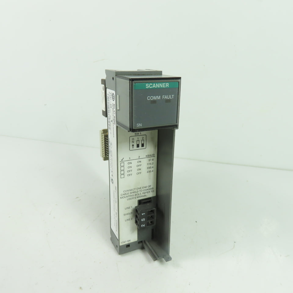 Allen-Bradley 1747-SN Ser B SLC 500 Remote I/O Scanner Host FRN 1.0b