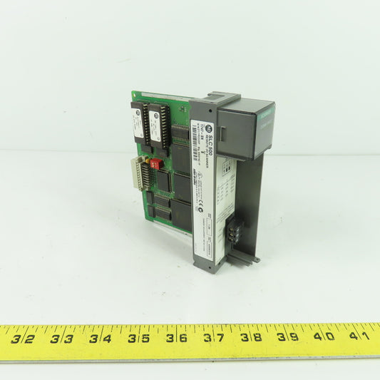 Allen-Bradley 1747-SN Ser B SLC 500 Remote I/O Scanner Host FRN 1.0b