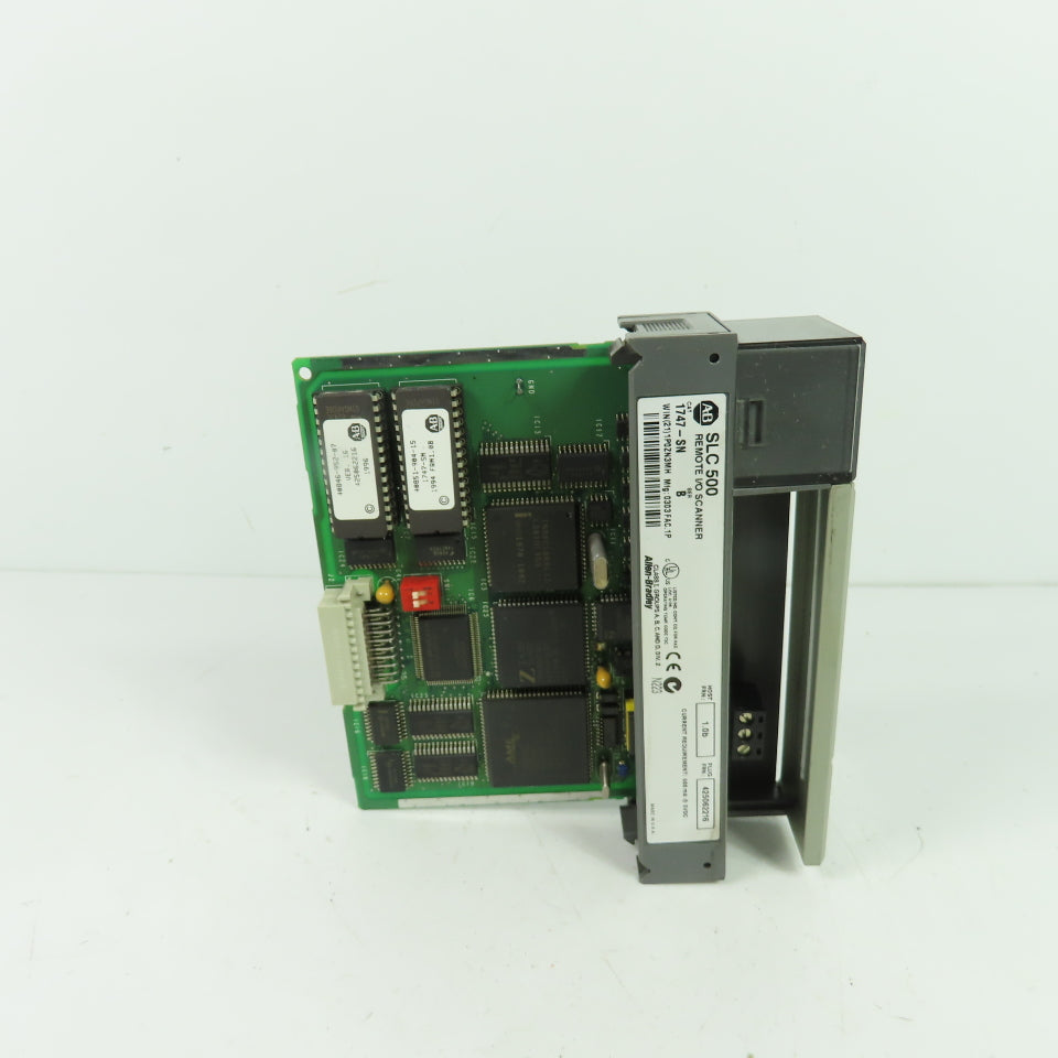 Allen-Bradley 1747-SN Ser B SLC 500 Remote I/O Scanner Host FRN 1.0b