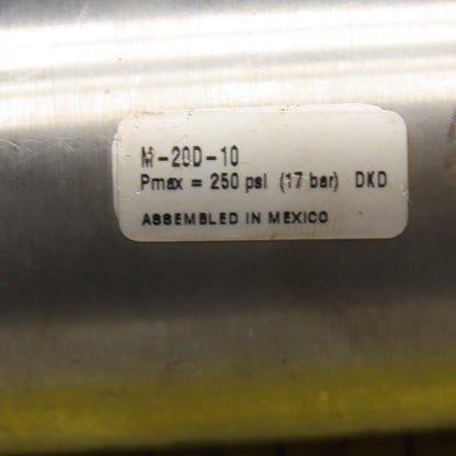 Rexroth M-20D-10 1-3/4" Bore 1" Stroke Stainless Steel Air Cylinder 250 PSI