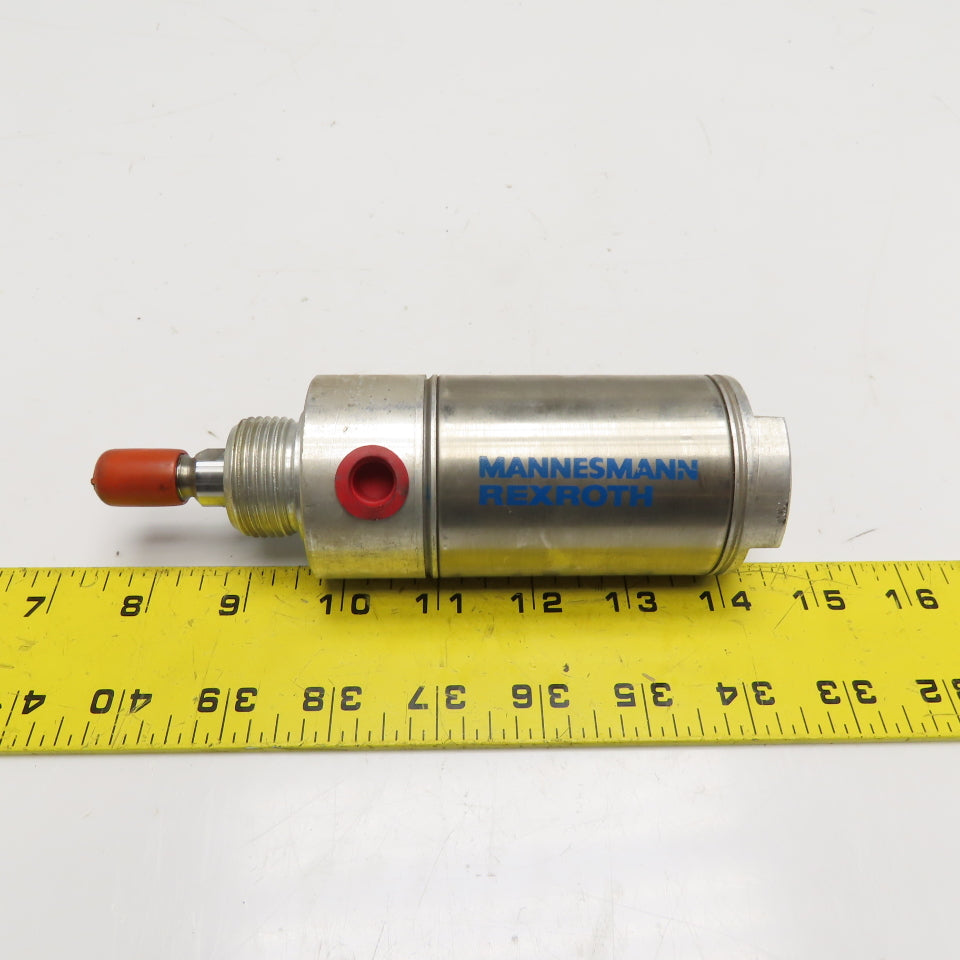 Rexroth M-20D-10 1-3/4" Bore 1" Stroke Stainless Steel Air Cylinder 250 PSI