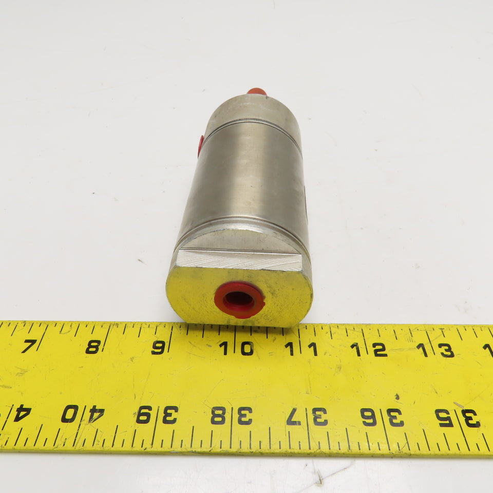 Rexroth M-20D-10 1-3/4" Bore 1" Stroke Stainless Steel Air Cylinder 250 PSI