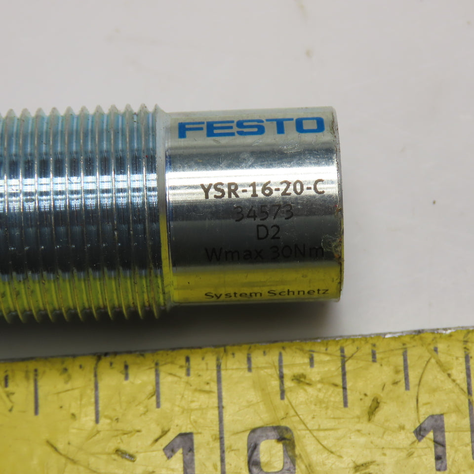 Festo 34573 YSR-16-20-C Hydraulic Shock Absorber 20mm Stroke
