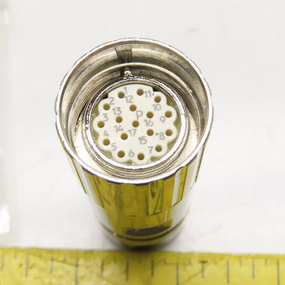 Kuka 00-118-067 17-Pin Circular Female Cord End