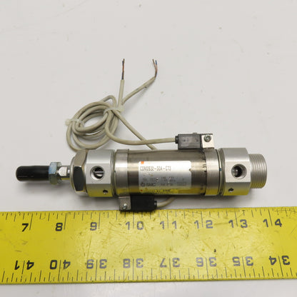 SMC CDM2B32-50A-C73 Air Cylinder with D-C73 Auto Switches 1.00 MPa