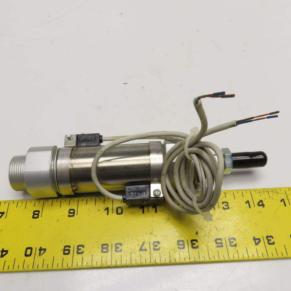SMC CDM2B32-50A-C73 Air Cylinder with D-C73 Auto Switches 1.00 MPa