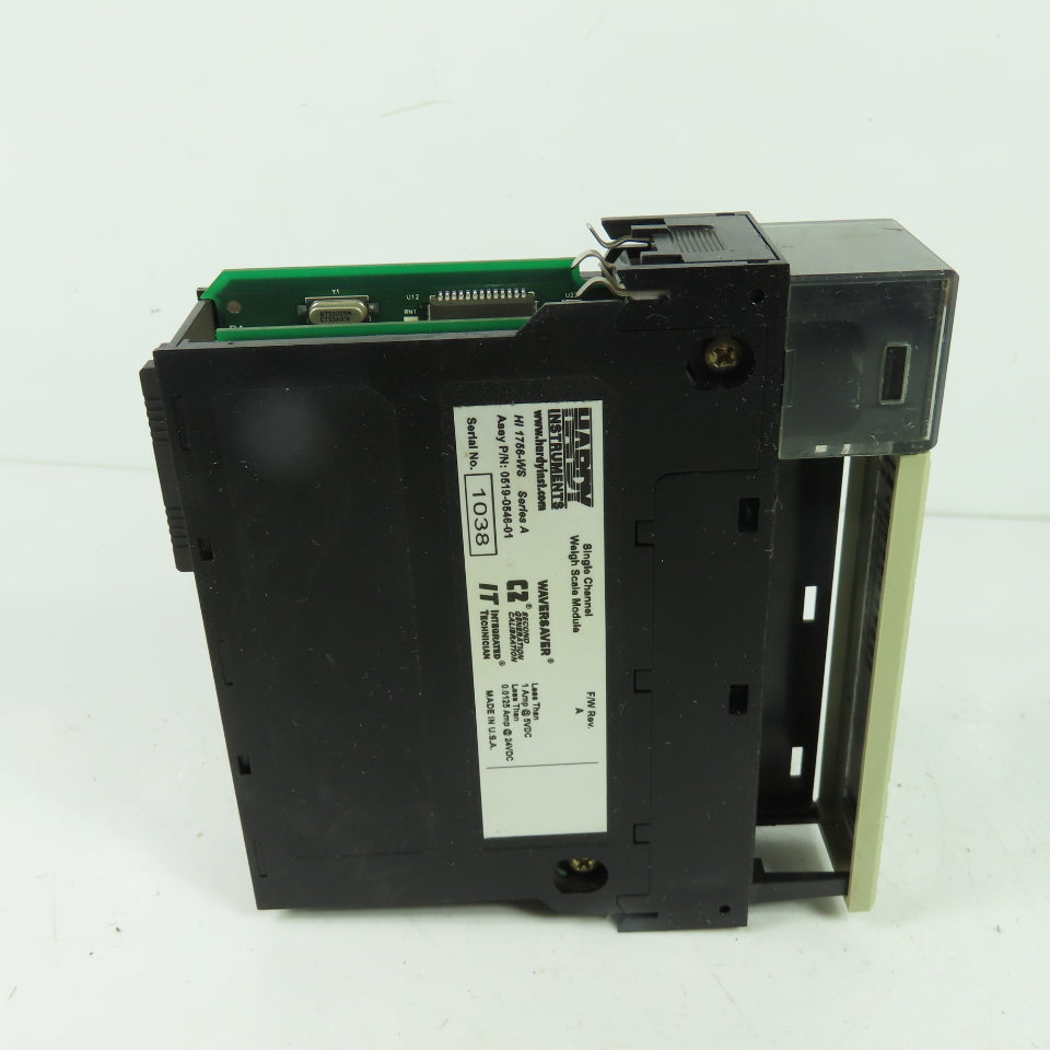 Hardy Instruments HI 1756-WS ControlLogix Single Channel Weigh Scale Module SerA