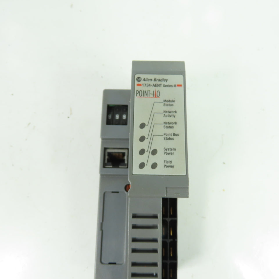 Allen-Bradley 1734-AENT POINT I/O EtherNet/IP Adapter Series B 24VDC Ser B