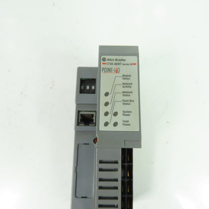 Allen-Bradley 1734-AENT POINT I/O EtherNet/IP Adapter Series B 24VDC Ser B