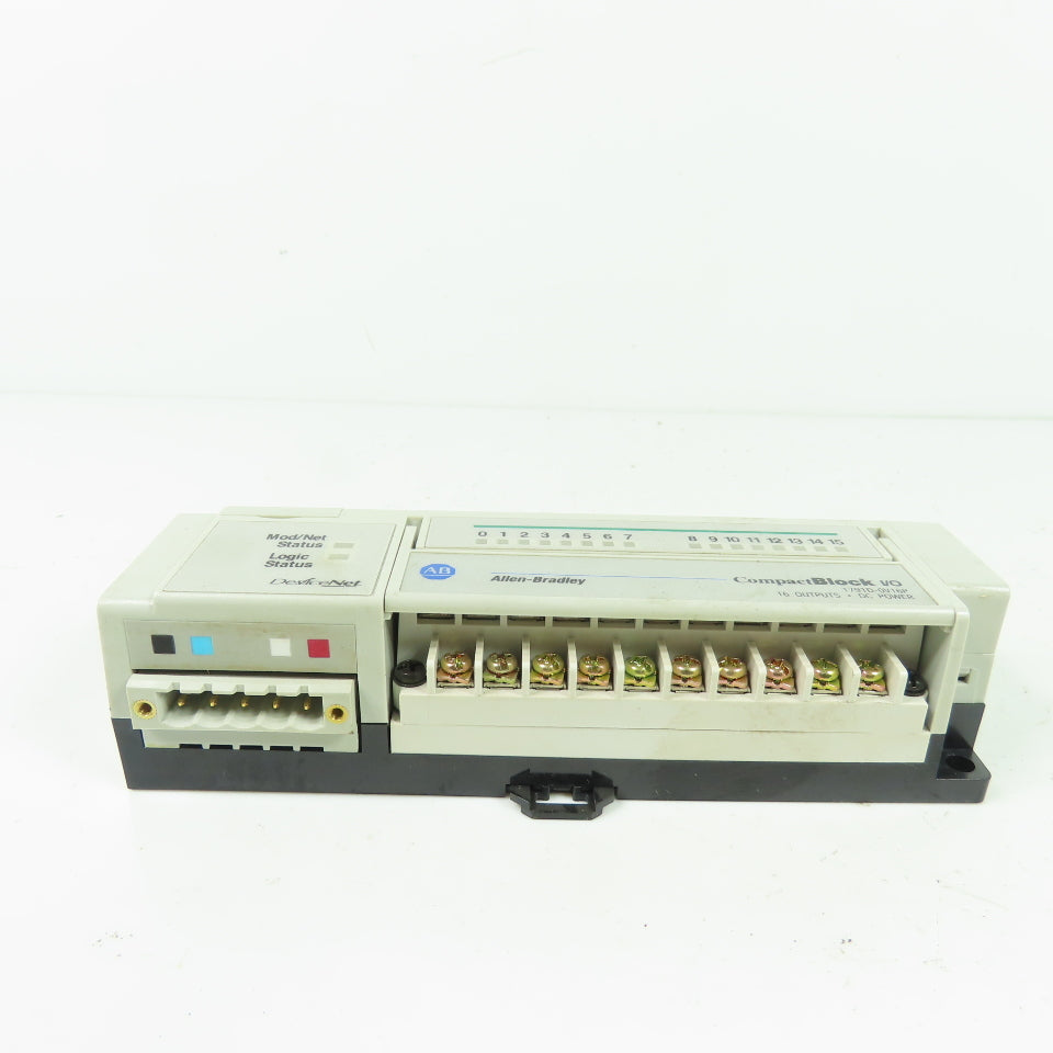 Allen-Bradley 1791D-OV16P CompactBlock I/O DeviceNet 16 Output Module Ser D