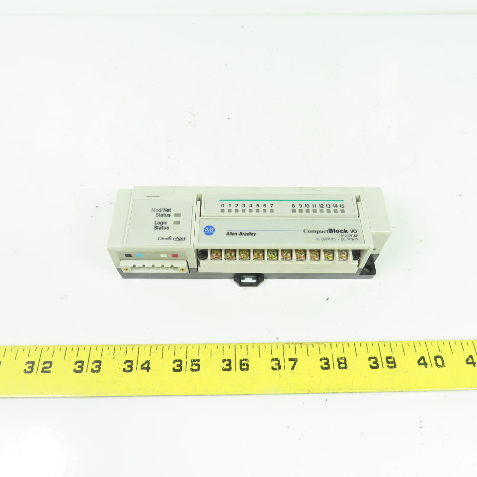 Allen-Bradley 1791D-OV16P CompactBlock I/O DeviceNet 16 Output Module ...