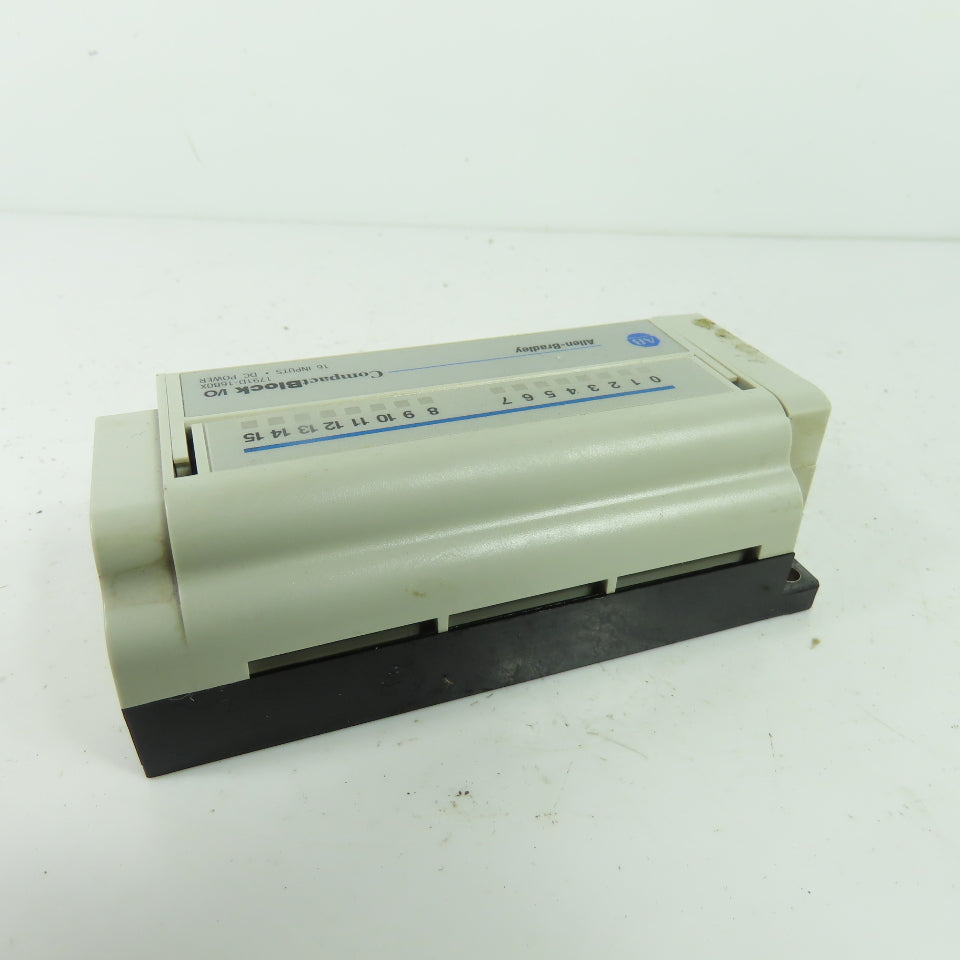 Allen-Bradley 1791D-16B0X CompactBlock I/O 16 DC Inputs Module Ser D Rev A01