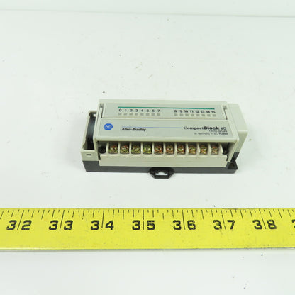 Allen-Bradley 1791D-0V16PX CompactBlock I/O 16 Outputs DC Power Ser D Rev A01