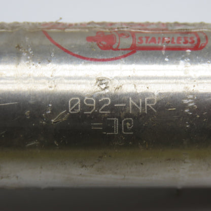 Bimba 092-NR 1" Bore 2" Stroke Spring Return Non Rotating Air Cylinder