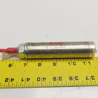 Bimba 092-NR 1" Bore 2" Stroke Spring Return Non Rotating Air Cylinder