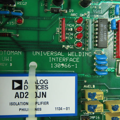 Motoman 130966-1 Universal Welding Interface Circuit Board