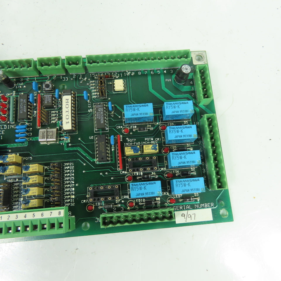 Motoman 130966-1 Universal Welding Interface Circuit Board