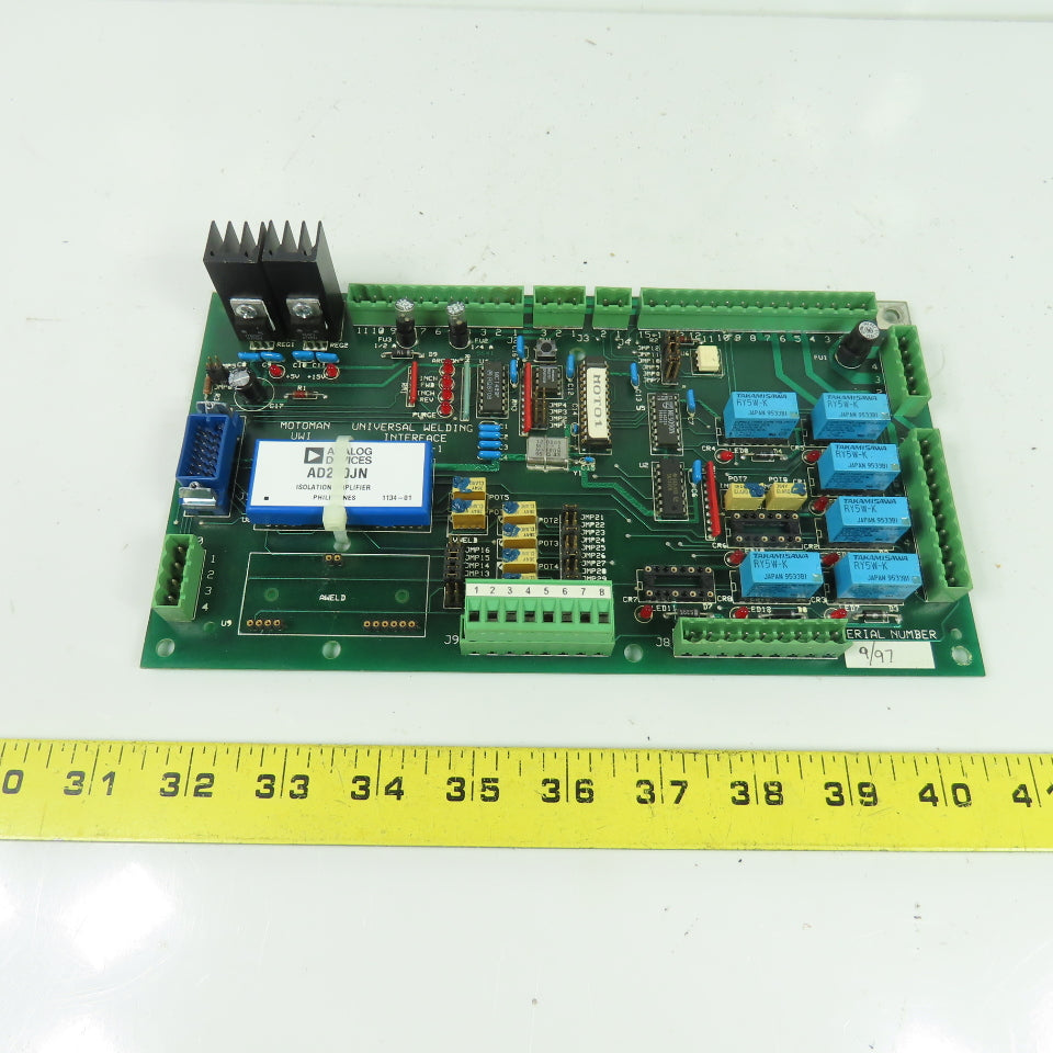 Motoman 130966-1 Universal Welding Interface Circuit Board