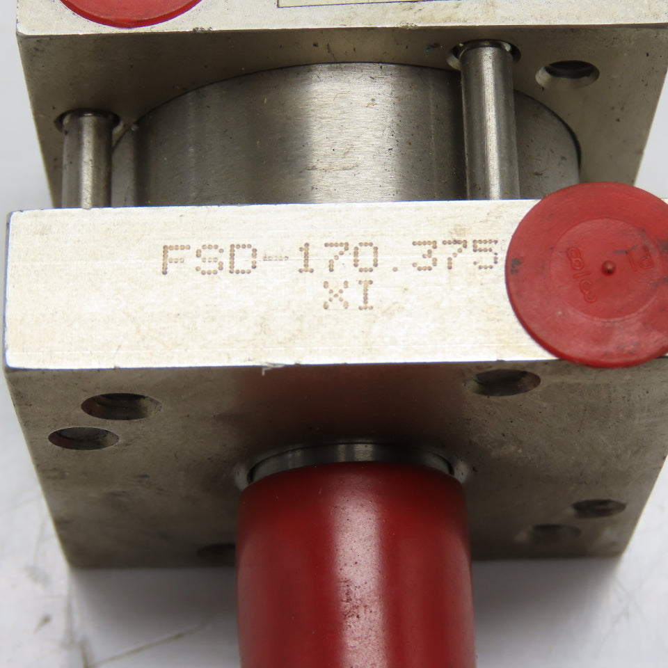 Bimba FSD-170.375-XI 1-1/16" Bore 3/8" Stroke Double Rod Air Cylinder