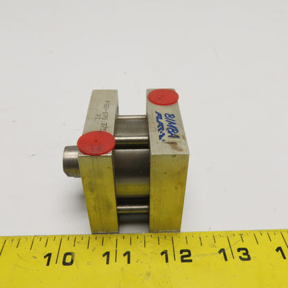 Bimba FSD-170.375-XI 1-1/16" Bore 3/8" Stroke Double Rod Air Cylinder