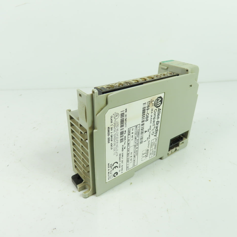 Allen-Bradley 1769-OB8 Compact I/O 8-Point 24VDC High Power Output Module Ser A