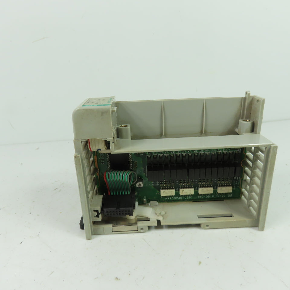 Allen-Bradley 1769-OB16 16 Pt 20.4-26.4V Sourcing Output Module Ser B FW Rev 3.1