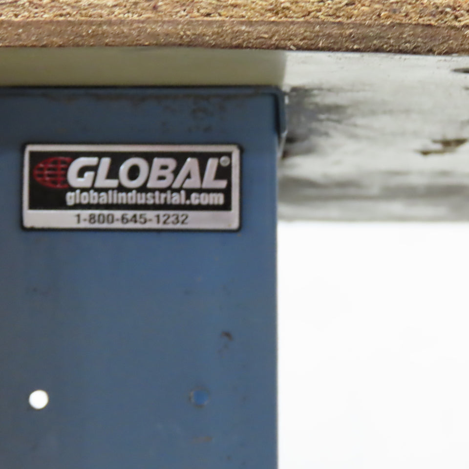 Global Industrial 30" x 60" Laminated Top Work Bench Assembly Table W/ Light