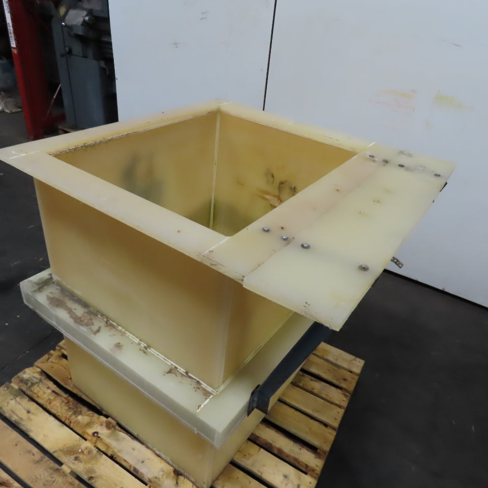 100 Gallon Non Corrosive Wash Soak Acid Bath Dip Sump Tank 30" x 24" x 36" Deep