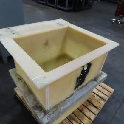 100 Gallon Non Corrosive Wash Soak Acid Bath Dip Sump Tank 30" x 24" x 36" Deep