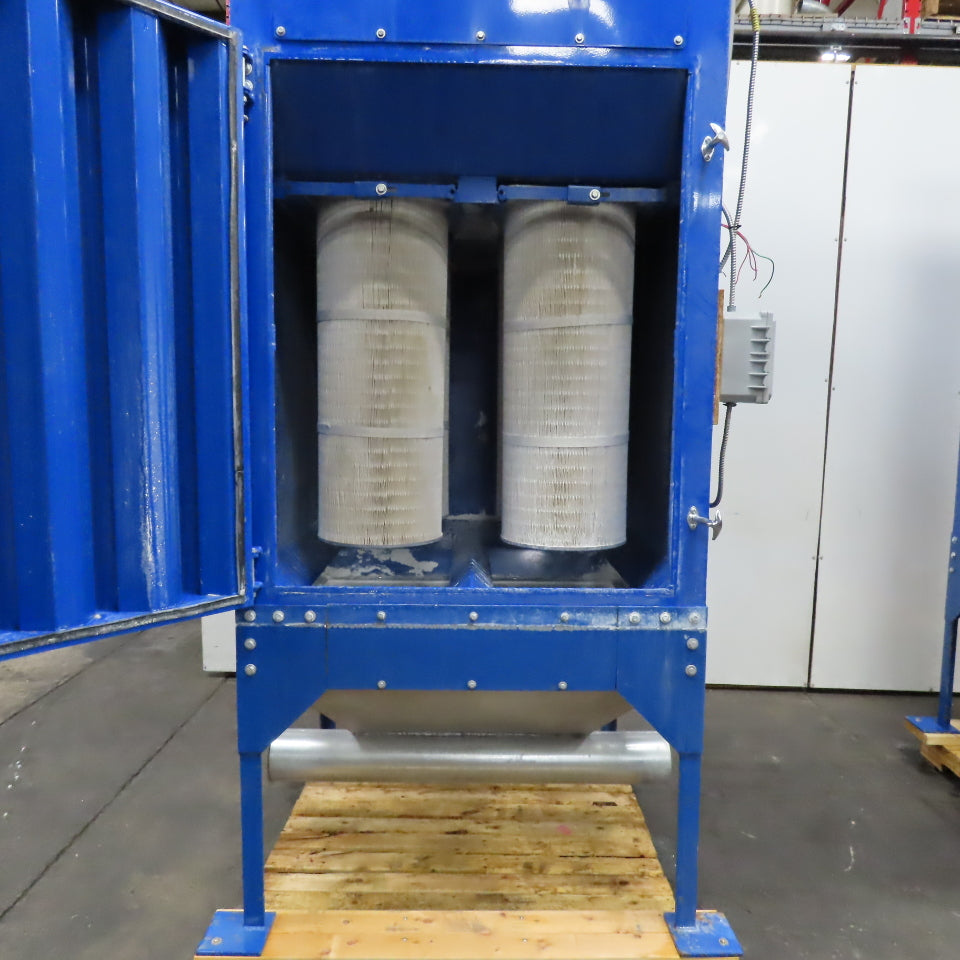 ACT Booth 7.5Hp 230/460V 3Ph Dust Collector W/ 110V 1Ph Pulse Filter Cleaner