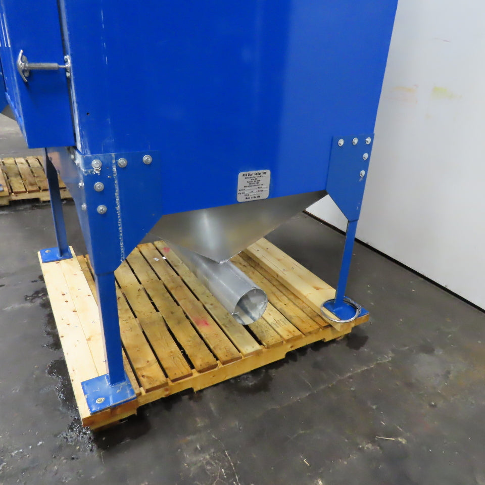 ACT Booth 7.5Hp 230/460V 3Ph Dust Collector W/ 110V 1Ph Pulse Filter Cleaner